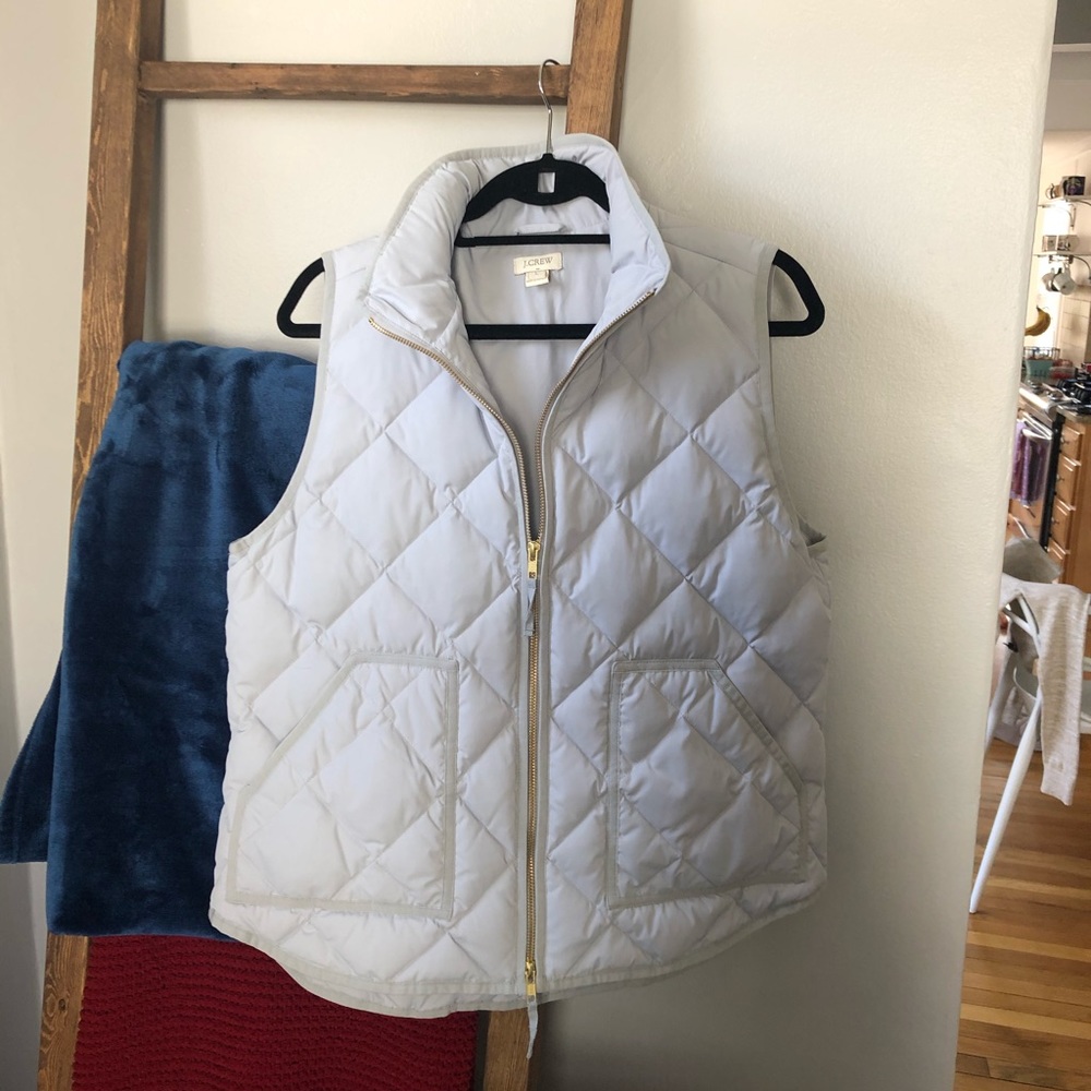 J Crew Puffer Vest, barely worn